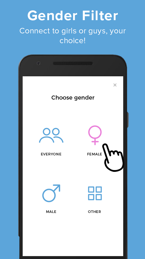 Chatrandom Gender Filters