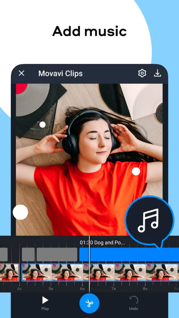 Movavi Clips Music