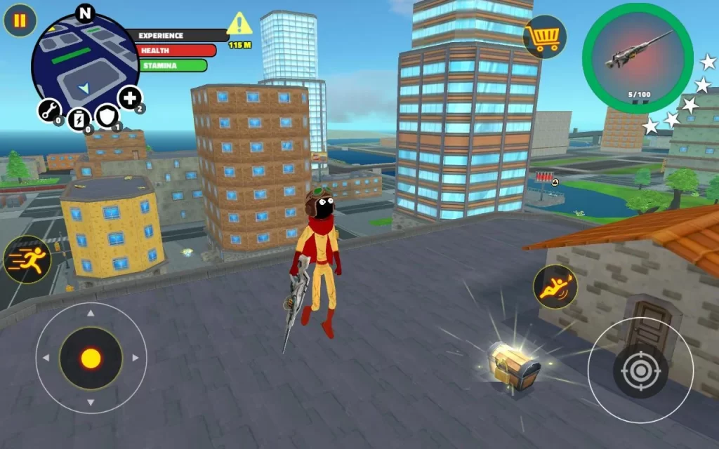 Stickman Superhero Gameplay
